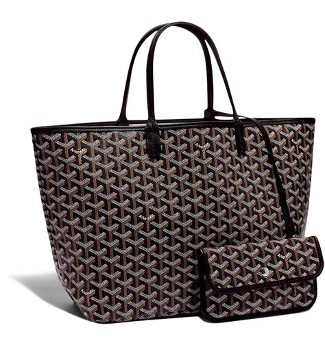 goyard tote bag black|goyard official website.